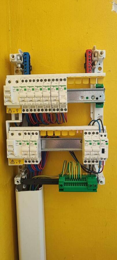 Mise aux normes d'un tableau électrique par Vittet Énergie